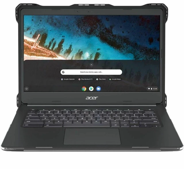 Alt view image 4 of 4 - MAXCases Extreme Shell-L Chromebook Case for Acer C723/C723T Chromebook 11" (Black) - AC-ESL-C723-BCLR