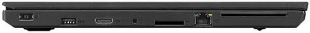 Alt view image 9 of 13 - ThinkPad Laptop T Series Intel Core i5-6300U 8GB Memory 256 GB SSD Intel HD Graphics 520 15.6" Non-Touch Screen Windows 7 Professional 64-Bit / Windows 10 Pro Downgrade T560 (20FH001RUS)