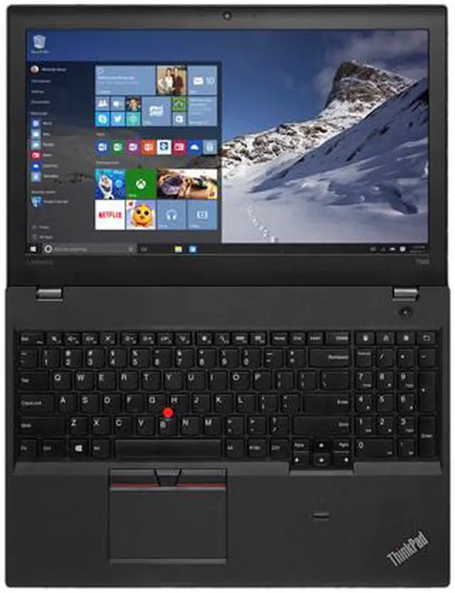 Alt view image 5 of 13 - ThinkPad Laptop T Series Intel Core i5-6300U 8GB Memory 256 GB SSD Intel HD Graphics 520 15.6" Non-Touch Screen Windows 7 Professional 64-Bit / Windows 10 Pro Downgrade T560 (20FH001RUS)