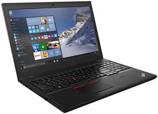 Alt view image 3 of 13 - ThinkPad Laptop T Series Intel Core i5-6300U 8GB Memory 256 GB SSD Intel HD Graphics 520 15.6" Non-Touch Screen Windows 7 Professional 64-Bit / Windows 10 Pro Downgrade T560 (20FH001RUS)