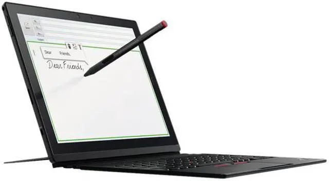 Alt view image 8 of 20 - ThinkPad Intel Core m5-6Y57 8GB Memory 256 GB SSD Intel HD Graphics 515 12.0" Touch Screen 2160 x 1440 2-in-1 Laptop Windows 10 Pro 64-Bit X1 (20GG001KUS)
