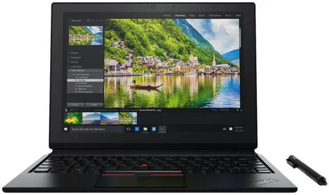 Alt view image 2 of 20 - ThinkPad Intel Core m5-6Y57 8GB Memory 256 GB SSD Intel HD Graphics 515 12.0" Touch Screen 2160 x 1440 2-in-1 Laptop Windows 10 Pro 64-Bit X1 (20GG001KUS)