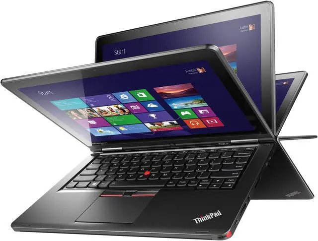 Alt view image 5 of 8 - ThinkPad Yoga 12 Intel Core i5-5200U 4GB Memory 16 GB M.2 SSD 500GB HDD Intel HD Graphics 5500 12.5" Touch Screen 1366 x 768 2-in-1 Laptop Windows 10 Pro 64-Bit 20DL0076US