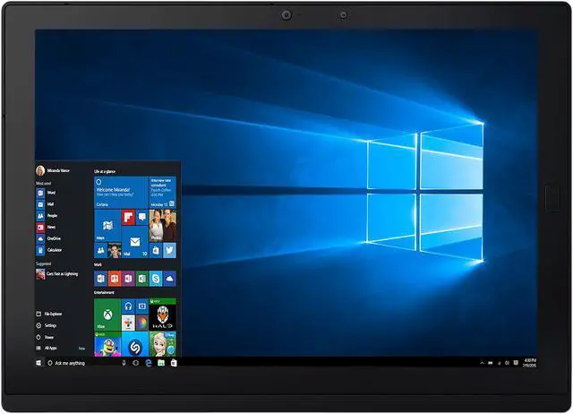 Alt view image 6 of 15 - Lenovo Thinkpad X1 20GG001NUS Intel Core M7 6Y75 (1.20 GHz) 8 GB Memory 256 GB SSD 12" Touchscreen 2160 x 1440 Detachable 2-in-1 Laptop Windows 10 Pro 64-Bit with ThinkPad Pen Pro