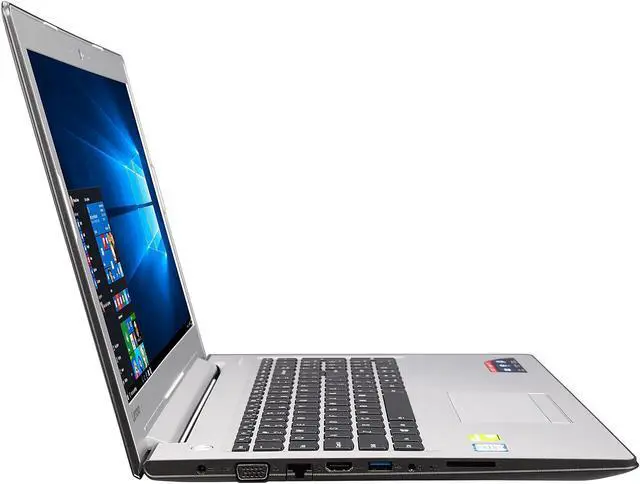 Alt view image 4 of 8 - Lenovo Laptop IdeaPad 510 Intel Core i7-6500U 12 GB DDR4 Memory 1TB HDD NVIDIA GeForce 940MX 15.6" Non-Touch Screen Windows 10 Home 64-Bit 80SR004QUS