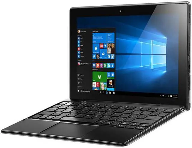 Alt view image 2 of 16 - Lenovo Miix 310 (80SG001FUS) Intel Atom x5-Z8350 (1.44 GHz) 2 GB Memory 64 GB eMMC Intel HD Graphics 400 10.1" Touchscreen 1280 x 800 2-in-1 Tablet Windows 10 Home 64-Bit