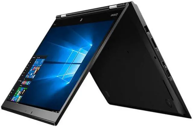 Alt view image 2 of 20 - Lenovo Thinkpad X1 Yoga 20FQ003UUS Intel Core i7 6th Gen 6600U (2.60 GHz) 16 GB Memory 256 GB SSD 14" Touchscreen 1920 x 1080 2-in-1 Laptop Windows 10 Pro 64-Bit