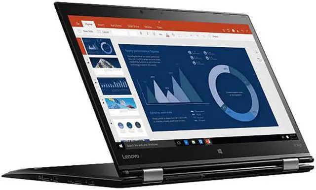 Alt view image 4 of 20 - Lenovo Thinkpad X1 Yoga 20FQ003UUS Intel Core i7 6th Gen 6600U (2.60 GHz) 16 GB Memory 256 GB SSD 14" Touchscreen 1920 x 1080 2-in-1 Laptop Windows 10 Pro 64-Bit