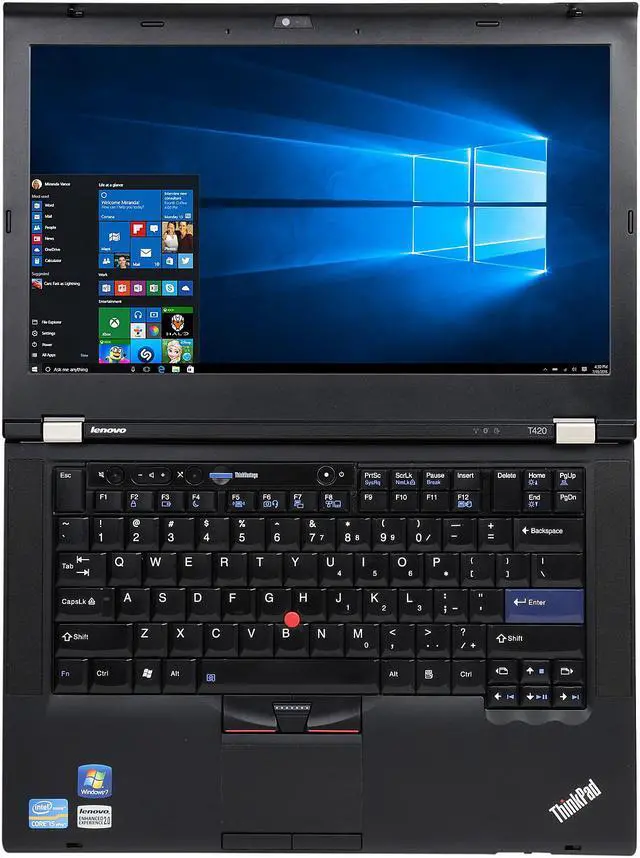 Alt view image 6 of 8 - Lenovo 14.0" 4GB Memory Windows 10 Pro 64-Bit T420