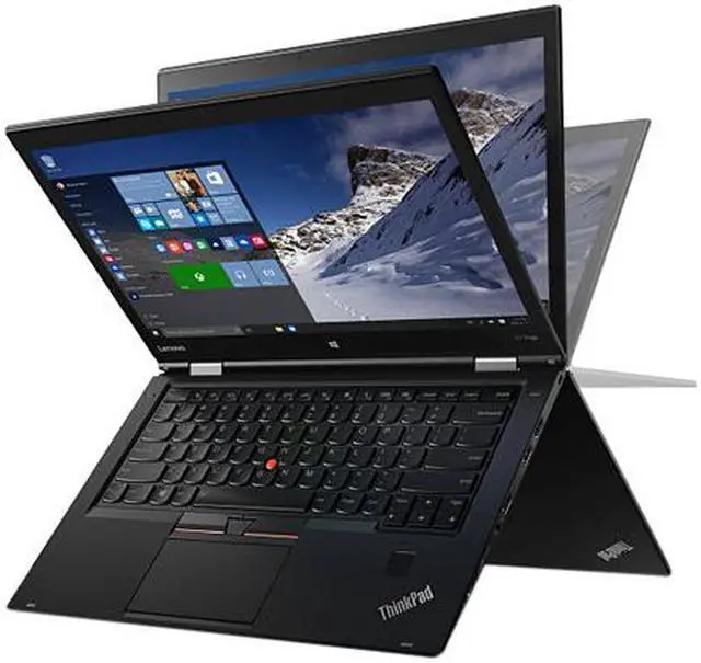 Alt view image 7 of 15 - ThinkPad X1 Yoga (1st Gen) Intel Core i7-6600U 16GB Memory 512 GB M.2 SSD Intel HD Graphics 520 14.0" Touch Screen 2560 x 1440 Convertible Ultrabook Windows 10 Pro 64-Bit 20FQ0060US