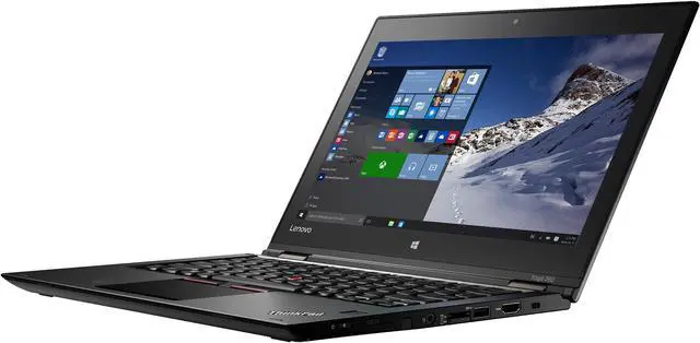 Main image of Lenovo Thinkpad Yoga 260 20FD003RUS Intel Core i5 6th Gen 6200U (2.30 GHz) 8 GB Memory 180 GB SSD 12.5" Touchscreen 1366 x 768 2-in-1 Laptop Windows 10 Pro 64-Bit