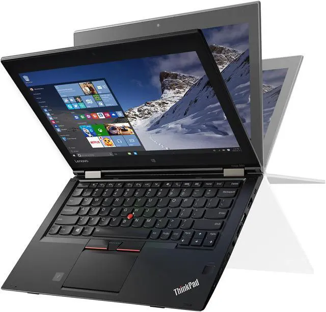 Alt view image 4 of 18 - Lenovo Thinkpad Yoga 260 20FD003RUS Intel Core i5 6th Gen 6200U (2.30 GHz) 8 GB Memory 180 GB SSD 12.5" Touchscreen 1366 x 768 2-in-1 Laptop Windows 10 Pro 64-Bit