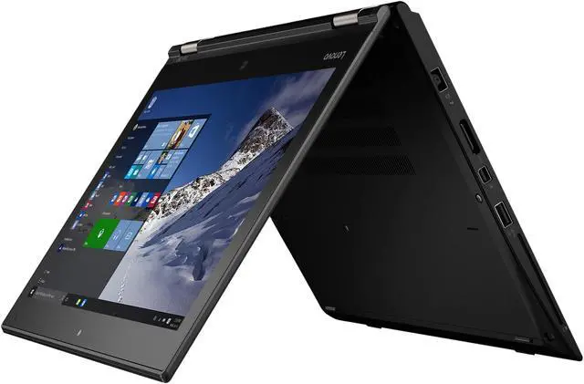 Alt view image 2 of 18 - Lenovo Thinkpad Yoga 260 20FD003RUS Intel Core i5 6th Gen 6200U (2.30 GHz) 8 GB Memory 180 GB SSD 12.5" Touchscreen 1366 x 768 2-in-1 Laptop Windows 10 Pro 64-Bit