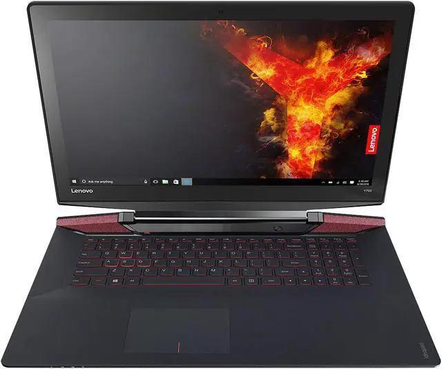Alt view image 5 of 16 - Lenovo - 17.3" NVIDIA GeForce GTX 960M - Intel Core i5-6300HQ  - 8GB Memory - 128 GB SSD - Windows 10 Home 64-Bit - Gaming Laptop - IPS (Y700-17ISK (80Q000C1US) )