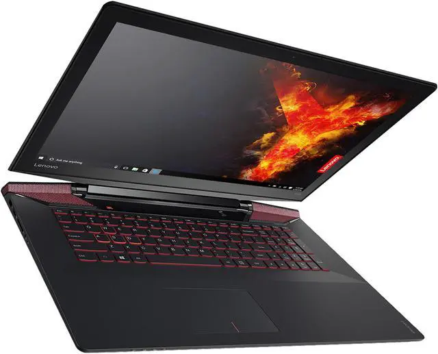 Alt view image 6 of 16 - Lenovo - 17.3" NVIDIA GeForce GTX 960M - Intel Core i5-6300HQ  - 8GB Memory - 128 GB SSD - Windows 10 Home 64-Bit - Gaming Laptop - IPS (Y700-17ISK (80Q000C1US) )