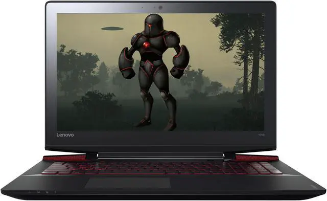 Alt view image 2 of 20 - Lenovo IdeaPad - 15.6" 4K / UHD NVIDIA GeForce GTX 960M - Intel Core i7-6700HQ  - 16 GB DDR4 Memory - 256 GB PCIe SSD - Windows 10 Home 64-Bit - Gaming Laptop - IPS (Y700-15ISK (80NV00VEUS) )