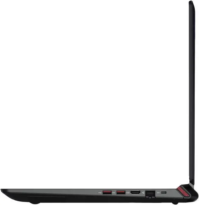 Alt view image 5 of 20 - Lenovo IdeaPad - 15.6" 4K / UHD NVIDIA GeForce GTX 960M - Intel Core i7-6700HQ  - 16 GB DDR4 Memory - 256 GB PCIe SSD - Windows 10 Home 64-Bit - Gaming Laptop - IPS (Y700-15ISK (80NV00VEUS) )