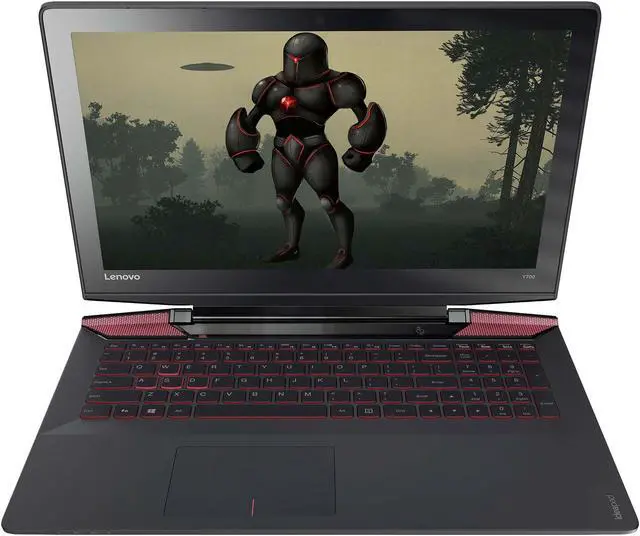 Alt view image 3 of 20 - Lenovo IdeaPad - 15.6" 4K / UHD NVIDIA GeForce GTX 960M - Intel Core i7-6700HQ  - 16 GB DDR4 Memory - 256 GB PCIe SSD - Windows 10 Home 64-Bit - Gaming Laptop - IPS (Y700-15ISK (80NV00VEUS) )