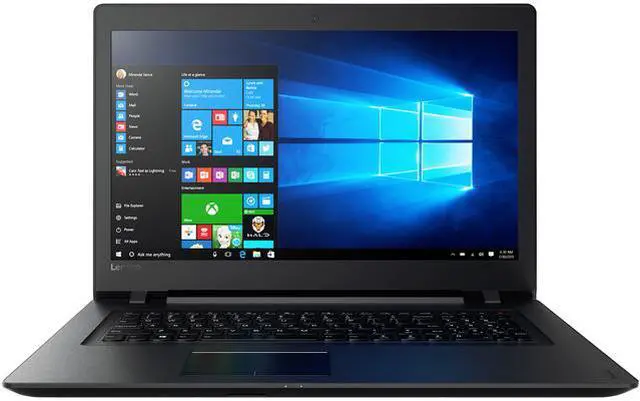 Alt view image 2 of 15 - Lenovo Laptop IdeaPad Intel Core i3-7100U 4GB Memory 500GB HDD Intel HD Graphics 620 17.3" Non-Touch Screen Windows 10 Home 110 17 (80VK000EUS)