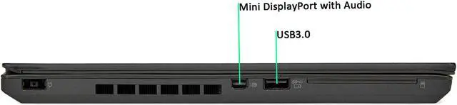 Alt view image 4 of 4 - Lenovo Grade C Laptop Intel Core i5-4300U 4GB Memory 250GB HDD Intel HD Graphics 4400 14.0" Non-Touch Screen Windows 10 Home 64-Bit T440