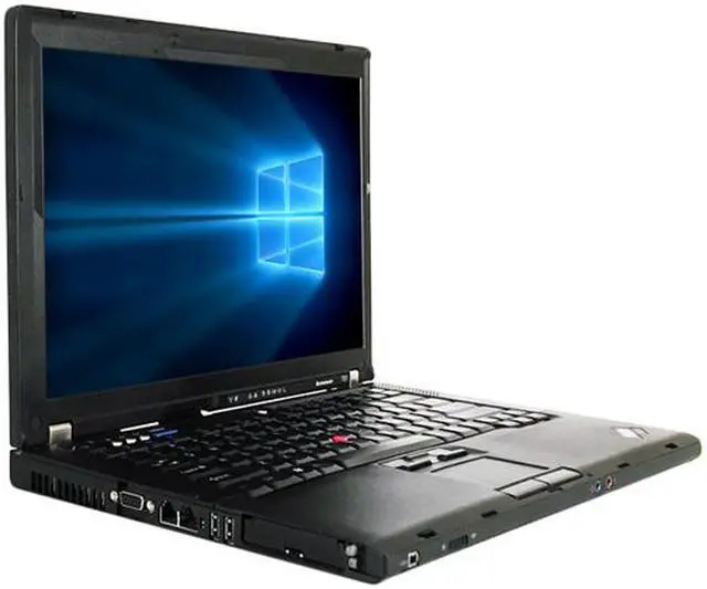 Alt view image 2 of 4 - Refurbished Lenovo ThinkPad T60 15.4" Intel Core Duo T2300 1.66GHz 4GB DDR2 160GB Windows 10 Home 64 Bits 1 Year Warranty