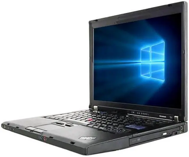 Alt view image 3 of 4 - Refurbished Lenovo ThinkPad T60 15.4" Intel Core Duo T2300 1.66GHz 4GB DDR2 160GB Windows 10 Home 64 Bits 1 Year Warranty