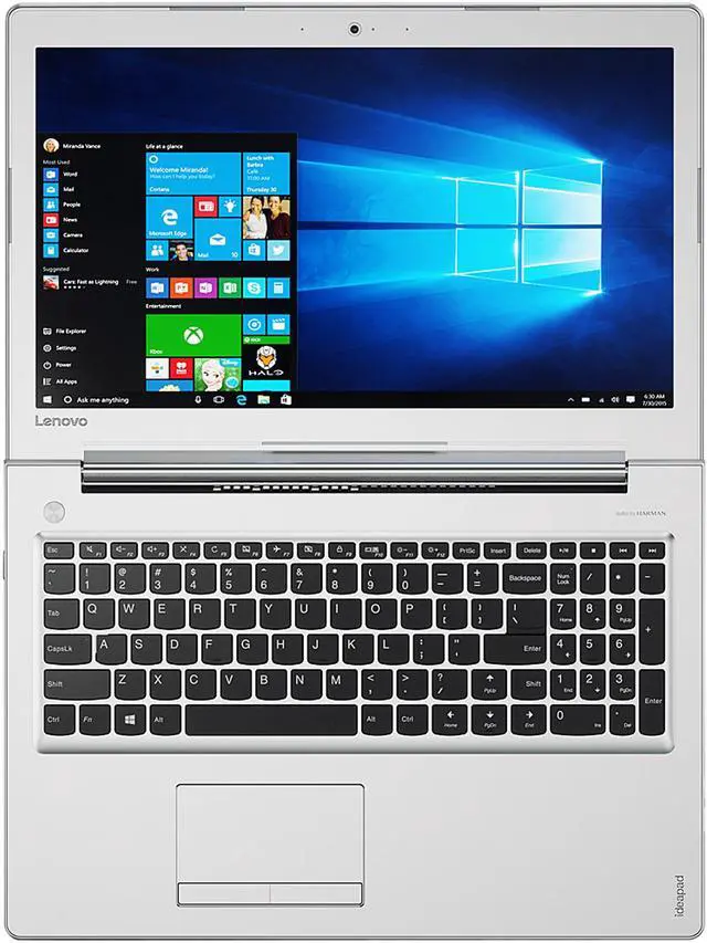 Alt view image 4 of 15 - Lenovo Laptop IdeaPad Intel Core i5-7200U 8GB Memory 1TB HDD NVIDIA GeForce 940MX 15.6" Non-Touch Screen Windows 10 Home 64-Bit 510-15IKB (80SV0059US)