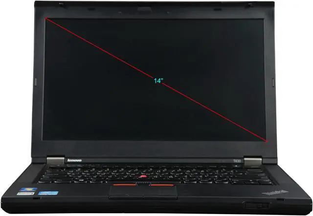 Alt view image 5 of 8 - Lenovo B Grade Laptop ThinkPad Intel Core i5-3210M 8GB Memory 128 GB SSD Intel HD Graphics 4000 14.0" Non-Touch Screen Windows 10 Pro 64-Bit T430