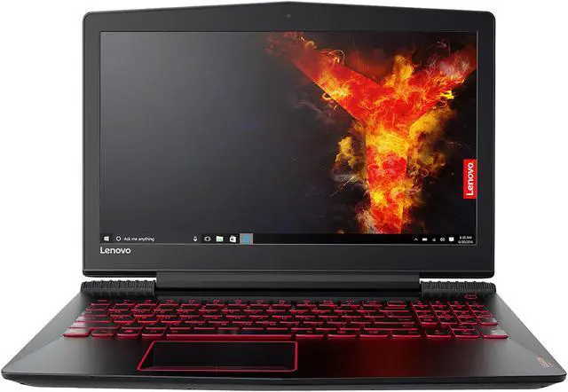 Alt view image 2 of 13 - Lenovo Y520 80WK001JUS 15.6" FHD GTX 1050 Ti 4GB VRAM i7-7700HQ 8GB Memory 1TB HDD Windows 10 Home Gaming Laptop