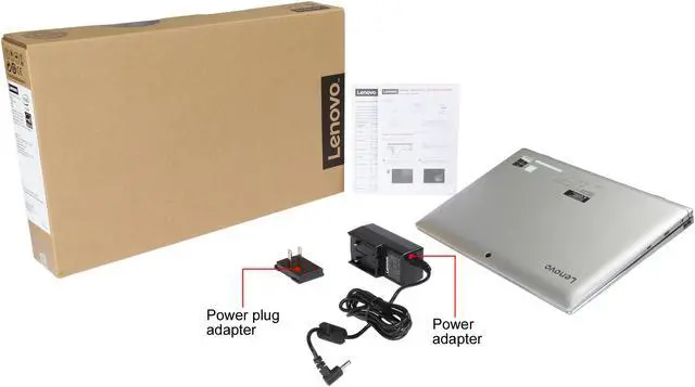 Alt view image 8 of 20 - Lenovo Miix Intel Atom x5-Z8350 2GB Memory 64 GB eMMC SSD Intel HD Graphics 400 10.1" Touch Screen 1280 x 800 Detachable 2-in-1 Laptop Windows 10 Home 320 (80XF000DUS)