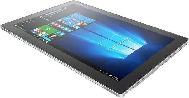 Alt view image 6 of 18 - Lenovo Miix Intel Core i5-7200U 4GB Memory 128 GB SSD Intel HD Graphics 620 12.2" Touch Screen 1920 x 1200 Detachable 2-in-1 Laptop Windows 10 Home 510 (80XE002EUS)