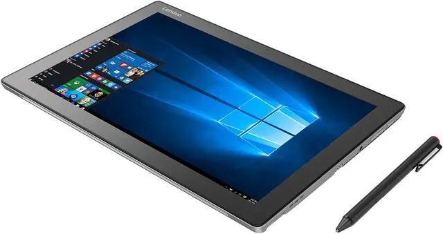 Alt view image 4 of 18 - Lenovo Miix Intel Core i5-7200U 4GB Memory 128 GB SSD Intel HD Graphics 620 12.2" Touch Screen 1920 x 1200 Detachable 2-in-1 Laptop Windows 10 Home 510 (80XE002EUS)