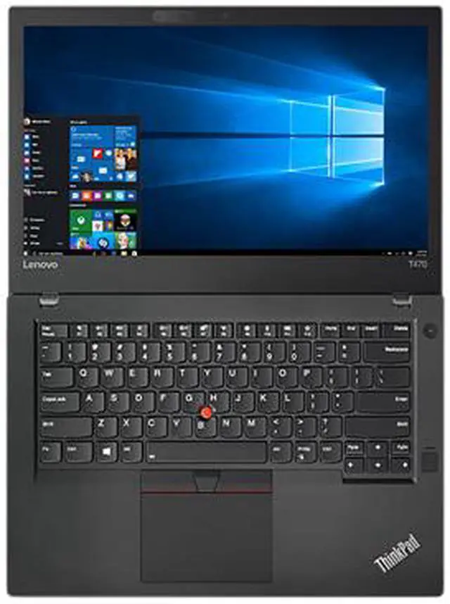 Alt view image 4 of 12 - Lenovo ThinkPad T470 20HD000UUS 14" LCD Notebook - Intel Core i5 (7th Gen) i5-7200U Dual-core (2 Core) 2.50 GHz - 8 GB DDR4 SDRAM - 128 GB SSD - Windows 10 Pro 64-bit (English) - 1366 x 768 - Twisted nematic (TN) - Black