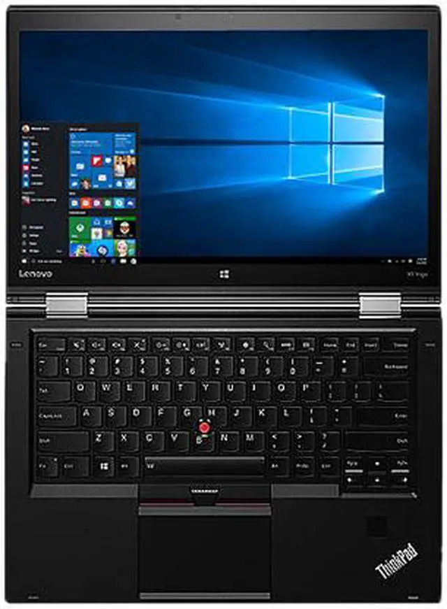 Alt view image 5 of 7 - Lenovo ThinkPad X1 Yoga 20JF000DUS 14" Touchscreen LCD 2 in 1 Ultrabook - Intel Core i7 (7th Gen) i7-7600U Dual-core (2 Core) 2.80 GHz - 16 GB LPDDR3 - 512 GB SSD - Windows 10 Pro 64-bit (English) - 2560 x 1440 - In-plane Switching (IPS)...