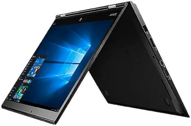 Alt view image 4 of 7 - Lenovo ThinkPad X1 Yoga 20JF000DUS 14" Touchscreen LCD 2 in 1 Ultrabook - Intel Core i7 (7th Gen) i7-7600U Dual-core (2 Core) 2.80 GHz - 16 GB LPDDR3 - 512 GB SSD - Windows 10 Pro 64-bit (English) - 2560 x 1440 - In-plane Switching (IPS)...
