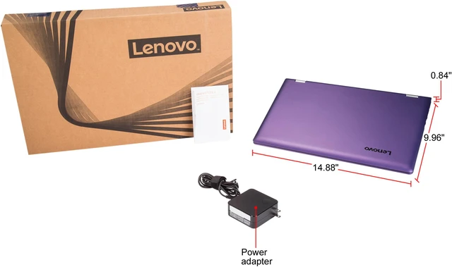 Alt view image 8 of 8 - Lenovo Flex 4 Intel Pentium 4405U 8GB Memory 1TB HDD Intel HD Graphics 520 15.6" 10-point Multi-touch 1920 x 1080 Convertible 2-in-1 Laptop Windows 10 Home 64-Bit 1570 (80SB000LUS)