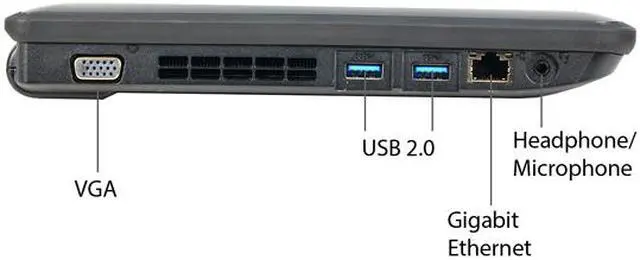 Alt view image 3 of 4 - Lenovo C Grade Chromebook Intel Celeron 1007U 4GB Memory 16 GB SSD 11.6" Chrome OS X131E