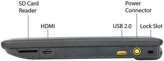 Alt view image 4 of 4 - Lenovo C Grade Chromebook Intel Celeron 1007U 4GB Memory 16 GB SSD 11.6" Chrome OS X131E