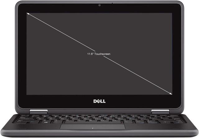 Alt view image 2 of 6 - DELL Laptop Intel Pentium N4200 4GB Memory 128 GB SSD 11.6" Touch Screen Windows 10 Pro 64bit 3189