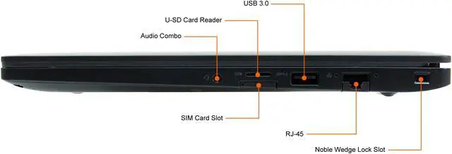 Alt view image 5 of 7 - DELL Grade B Laptop Latitude Intel Core i5-7300U 16GB Memory 256 GB SSD Intel HD Graphics 620 14.0" Non-Touch Screen Windows 10 Pro 64-bit 7480