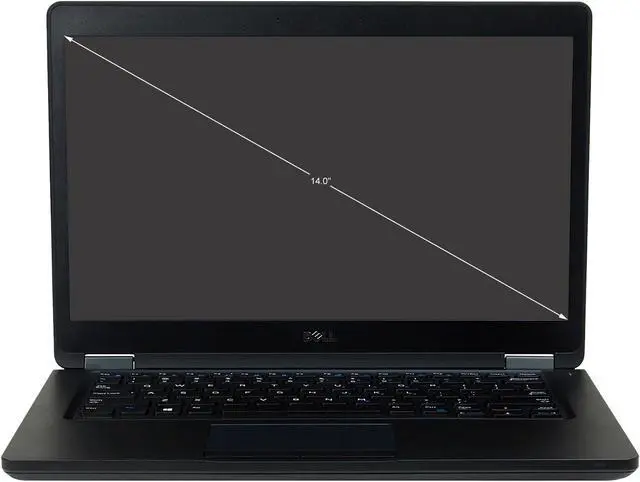 Alt view image 2 of 4 - DELL Grade B Laptop Latitude Intel Core i5-6200U 8GB Memory 256 GB SSD Intel HD Graphics 520 14.0" Non-Touch Screen Windows 10 Pro 64-bit 5480