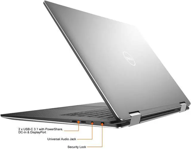 Alt view image 6 of 6 - DELL Grade B Laptop Precision Intel Core i7-8850H 32GB Memory 512 GB SSD Intel UHD Graphics 630 15.6" Non-Touch Screen Windows 10 Pro 64-bit 5530