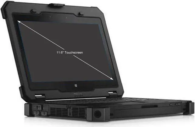 Alt view image 2 of 4 - DELL Latitude 12 11.6" Intel Core i5-6300U 8GB Memory 256GB SSD Windows 10 Pro 64-bit