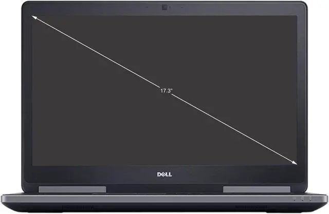 Alt view image 3 of 4 - DELL Precision Grade A Mobile Workstation Intel Core i7-6820HQ 32GB Memory 512 GB SSD NVIDIA Quadro P3000 17.3" Non-Touch Screen Windows 10 Pro 64-bit 7720