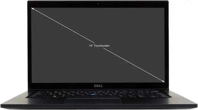 Alt view image 2 of 8 - DELL Laptop Latitude 7480 Intel Core i7 6th Gen 6600U (2.60GHz) 8 GB Memory 256 GB SSD Intel HD Graphics 520 14.0" Touchscreen Windows 10 Pro 64-bit Grade B