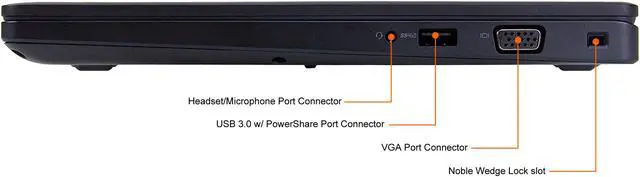 Alt view image 7 of 9 - DELL Laptop Latitude 5480 Intel Core i5 7th Gen 7440HQ (2.80GHz) 8 GB Memory 256 GB SSD Intel HD Graphics 630 14.0" Windows 10 Pro 64-bit Grade A