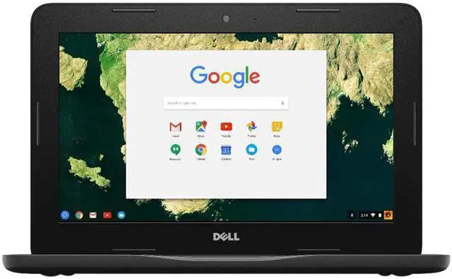 DELL Chromebook 11 3180 Grade B Chromebook Intel Celeron N3060 (1.60GHz) 4GB Memory 16 GB eMMC SSD 11.6" Chrome OS