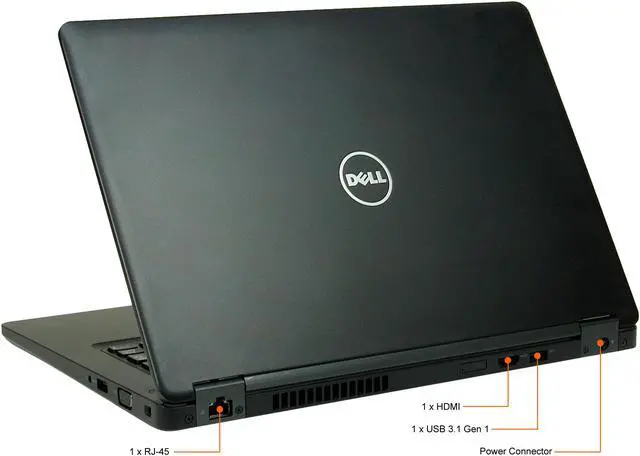 Alt view image 9 of 9 - DELL Grade B Laptop Latitude Intel Core i5-6200U 16GB Memory 256 GB SSD Intel HD Graphics 520 14.0" Non-Touch Screen Windows 10 Pro 64-bit 5480