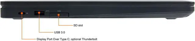 Alt view image 7 of 9 - DELL Grade B Laptop Latitude Intel Core i5-7200U 16GB Memory 256 GB SSD Intel HD Graphics 620 15.6" Non-Touch Screen Windows 10 Pro 64-bit 5580