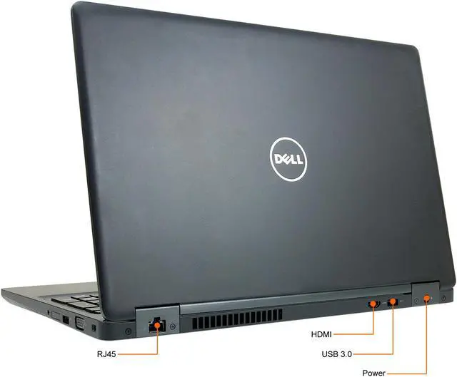 Alt view image 9 of 9 - DELL Grade B Laptop Latitude Intel Core i5-7200U 16GB Memory 256 GB SSD Intel HD Graphics 620 15.6" Non-Touch Screen Windows 10 Pro 64-bit 5580